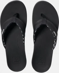 Slipper Reef Women Ortho-Bounce Coast Black -Teva Verkoopwinkel reef ortho bounce coast dames zwart 1091