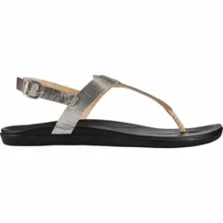 Slipper OluKai Women Ekekeu Silver Black